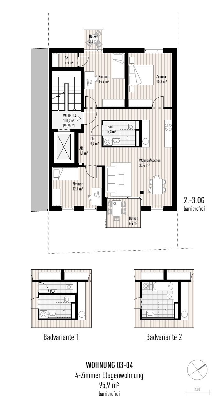 Wohnung 02 (Grundri)